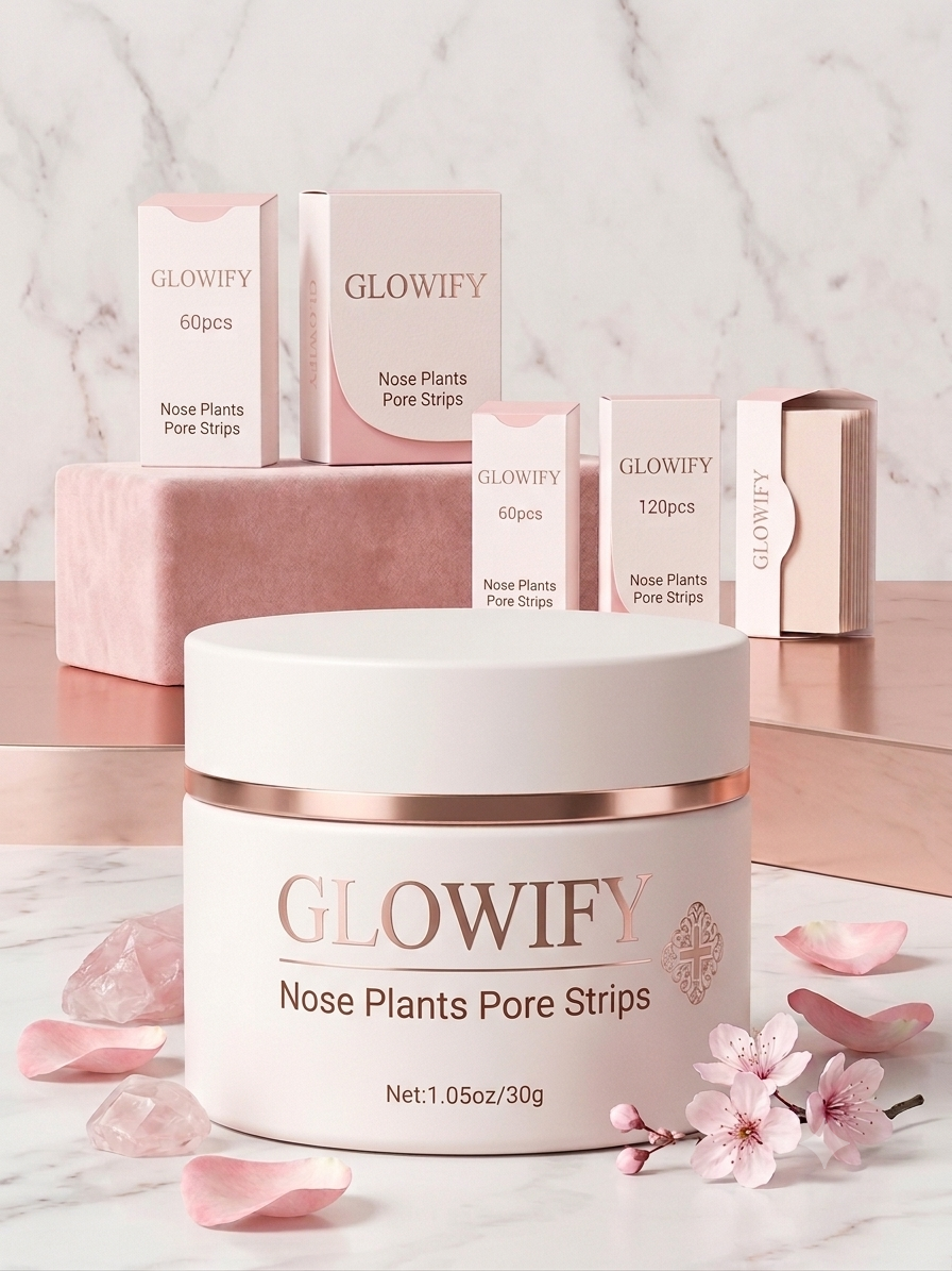 Premium Glowify skincare product for daily facial cleansing and blackhead removal